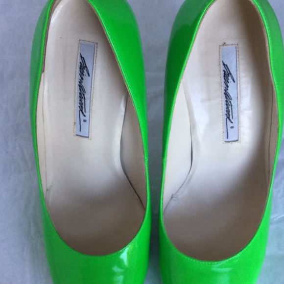 Brian Atwood Maniac Apple Green Platform Pump 8 - Picture 8 of 8